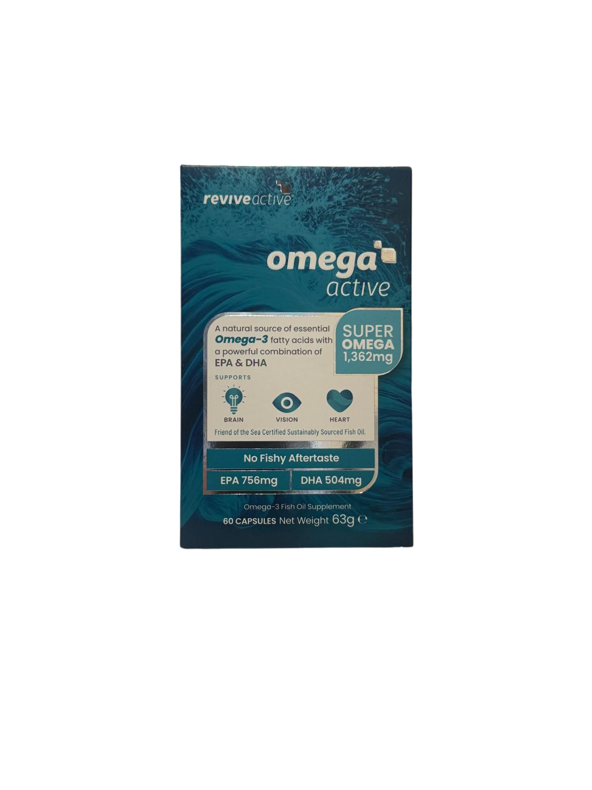 Reviveactive Omega Active 60 capsules