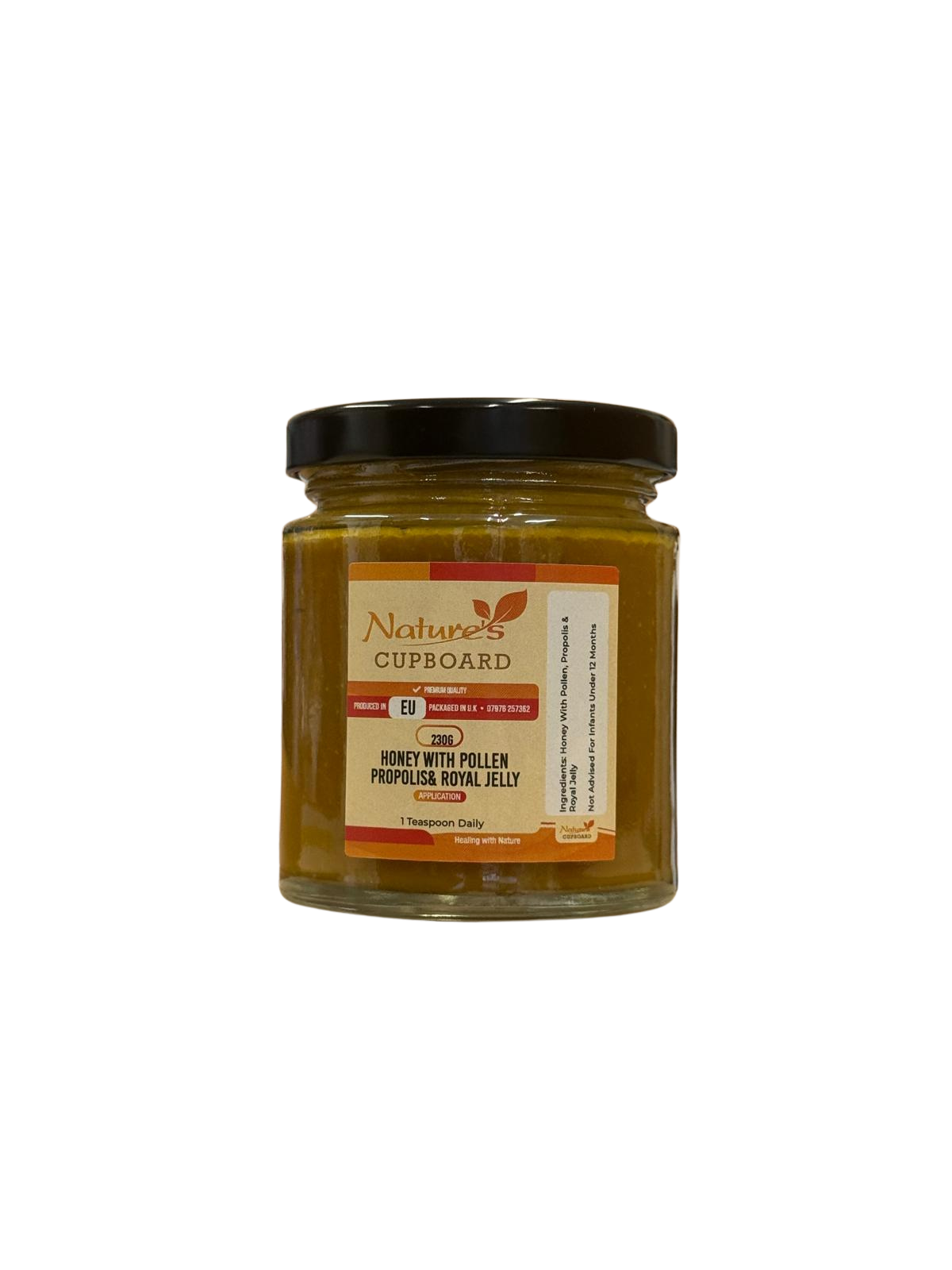 Honey with Royal Jelly, Pollen and Propolis