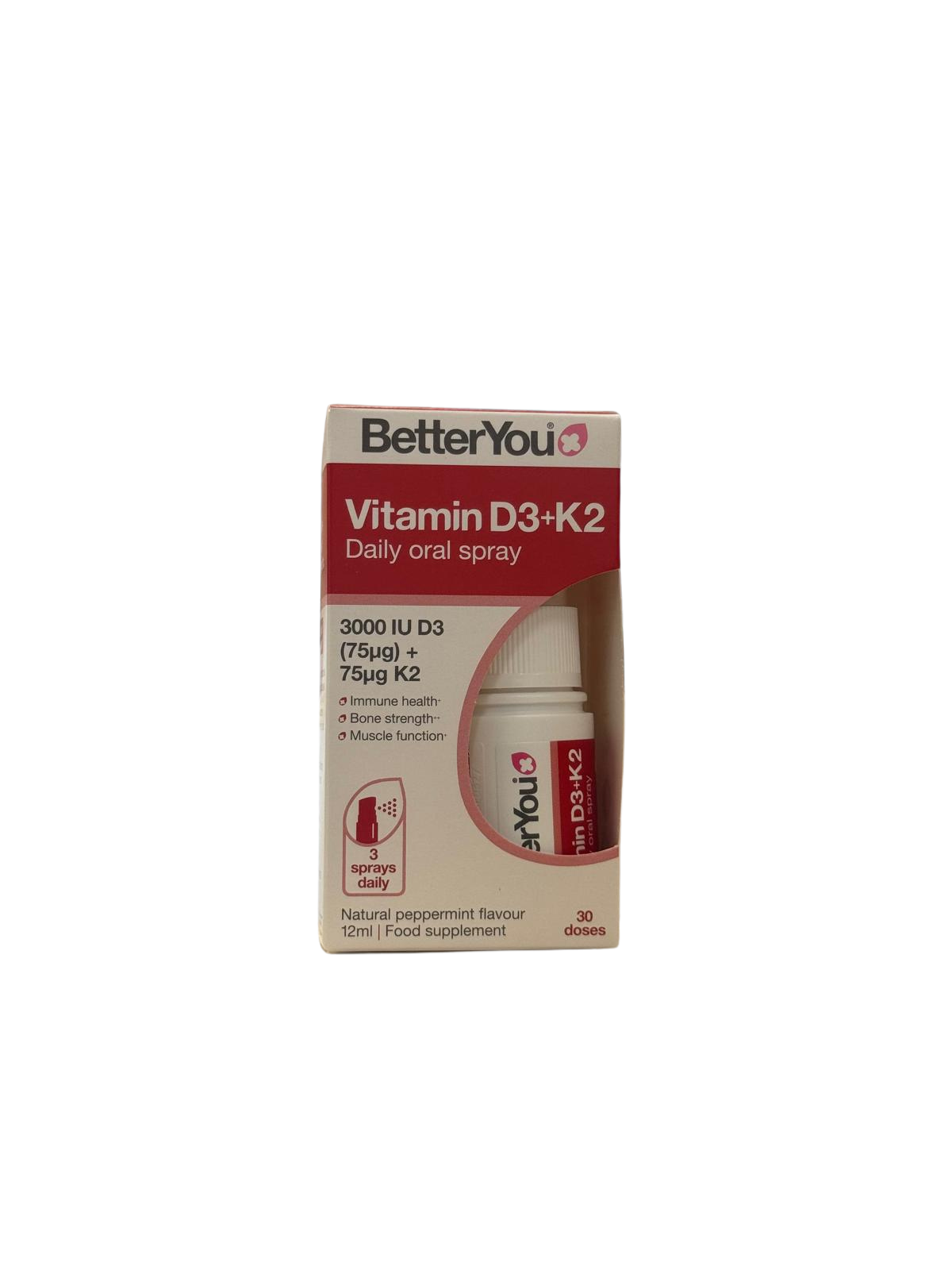 BetterYou Vitamin D3+K2 Oral Spray
