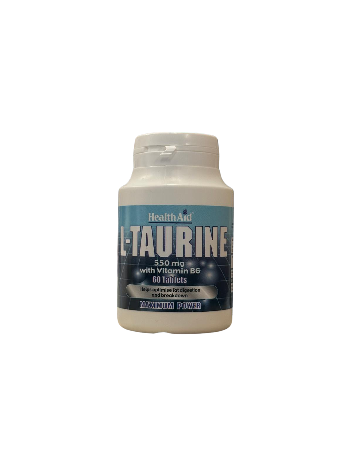 Health Aid L-Taurine 550mg+ Vitamin B6