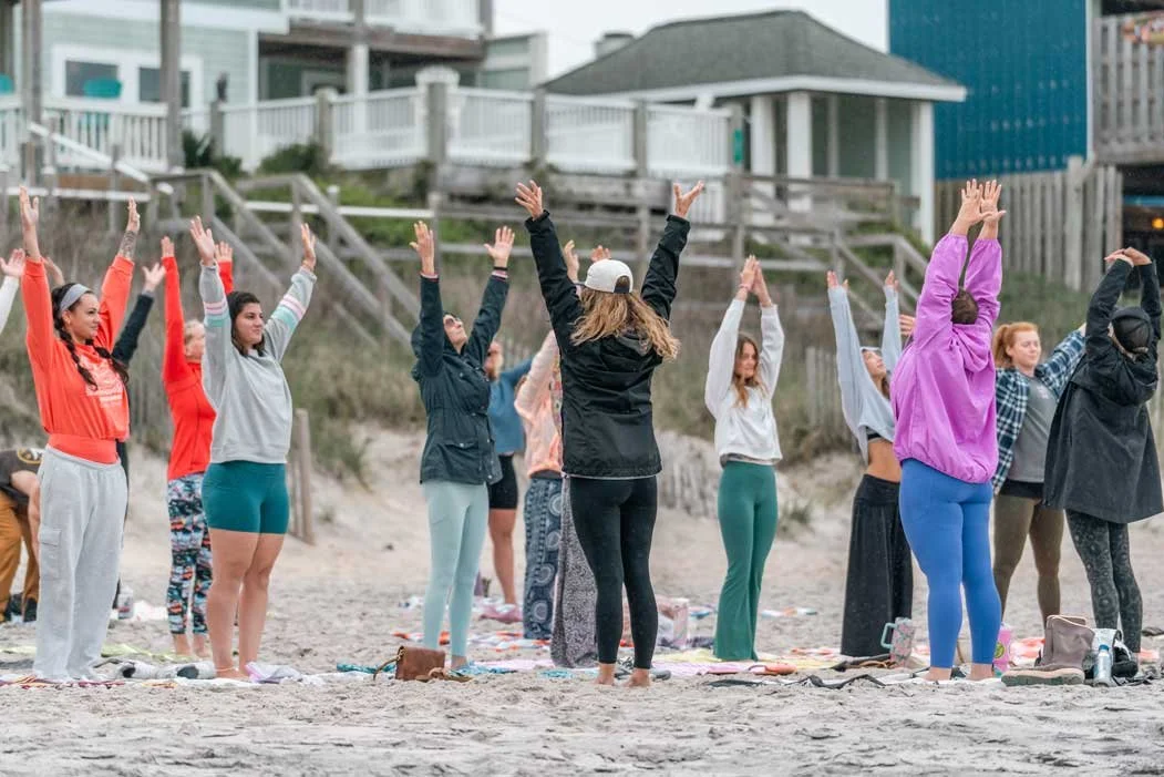 Beach Yoga