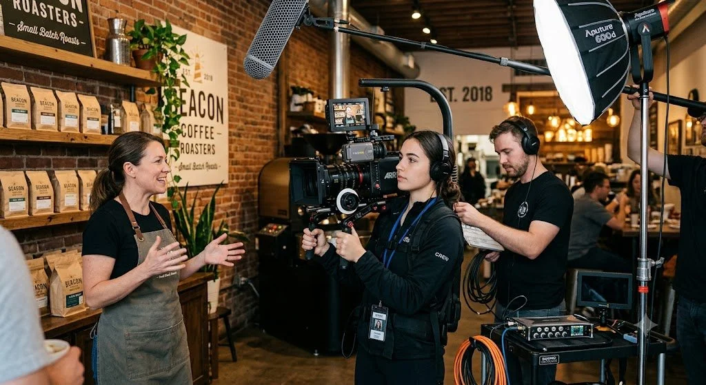 Filmmaking for small businesses, Maxwelldior Creative Media, MaxwellDior, Orkisz, Film, Connecticut, CT, Small businesses