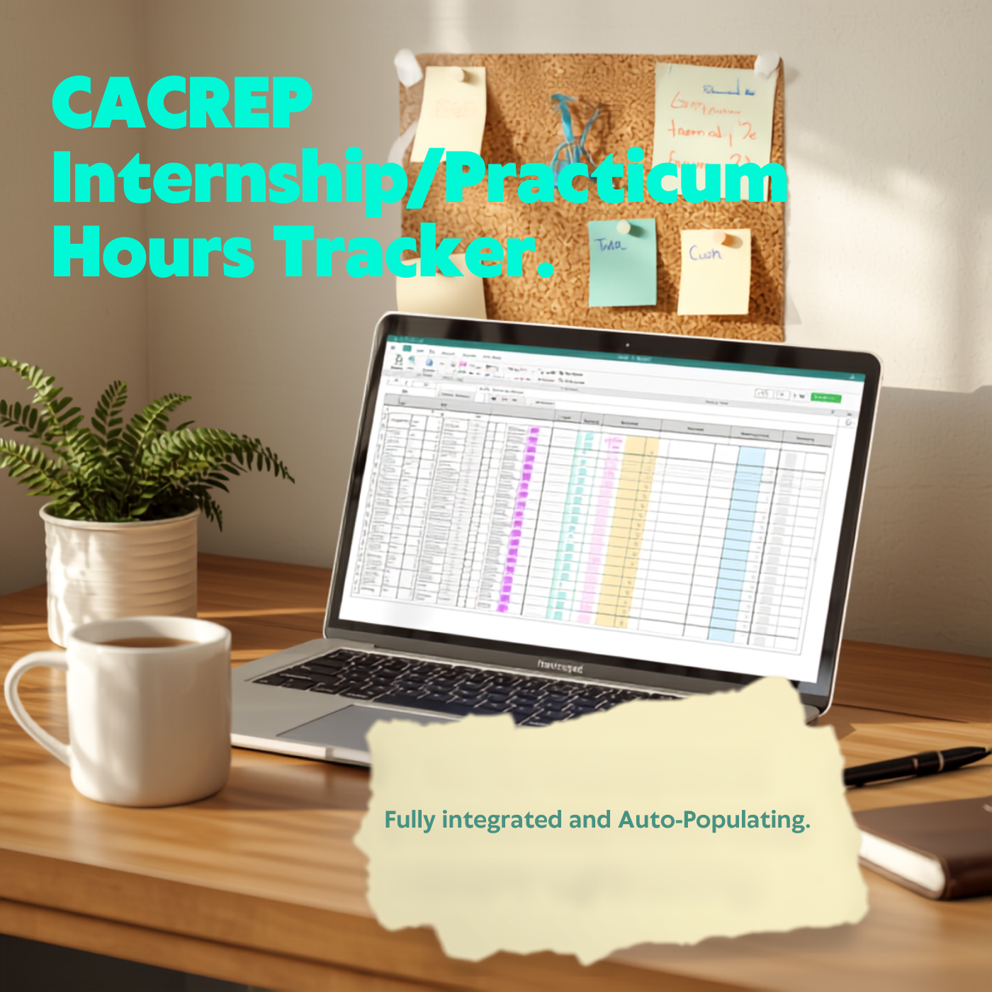 Arizona LPC Practicum & Internship Supervision Hours Tracker (CACREP‑Aligned)