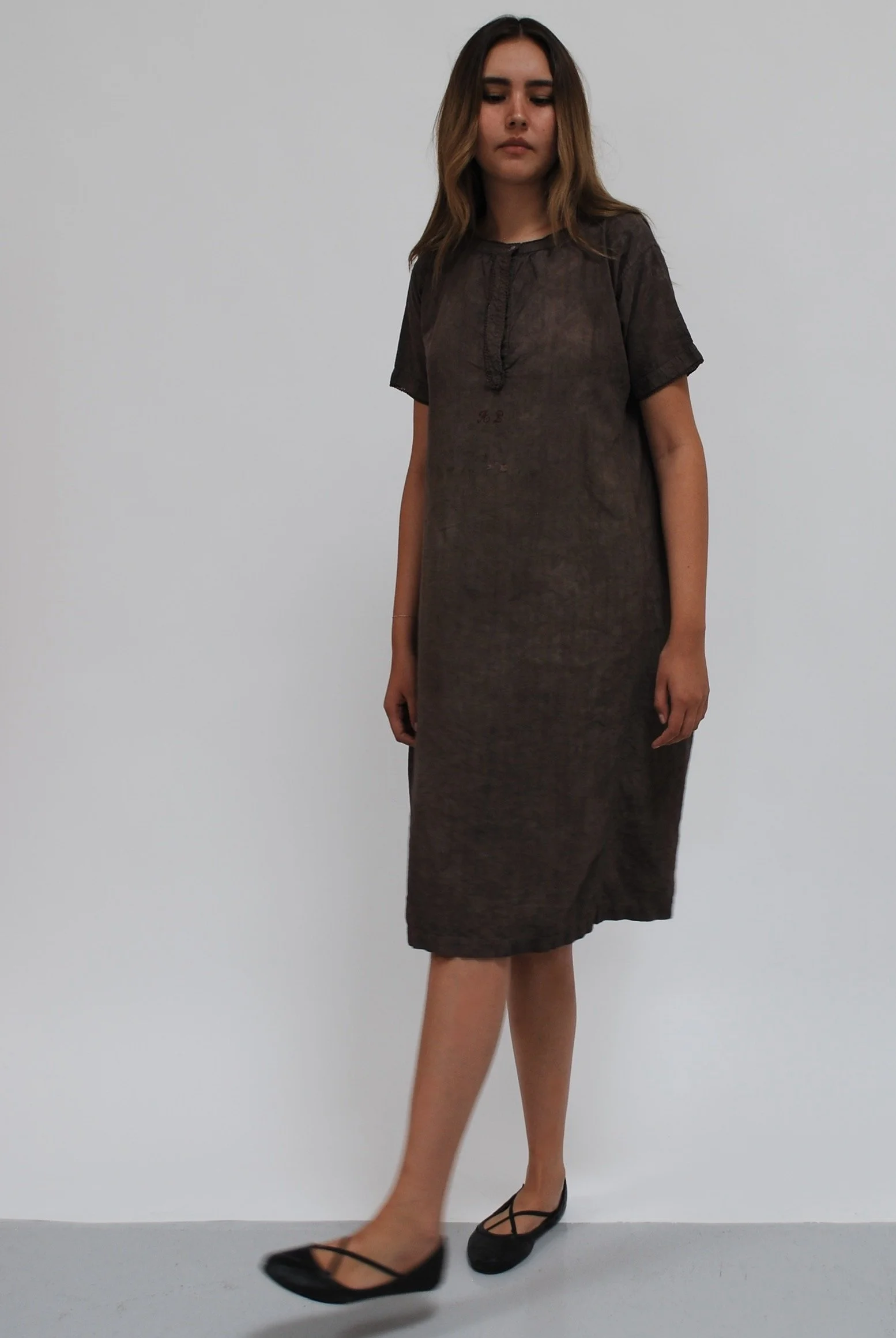Mended Linen Dress