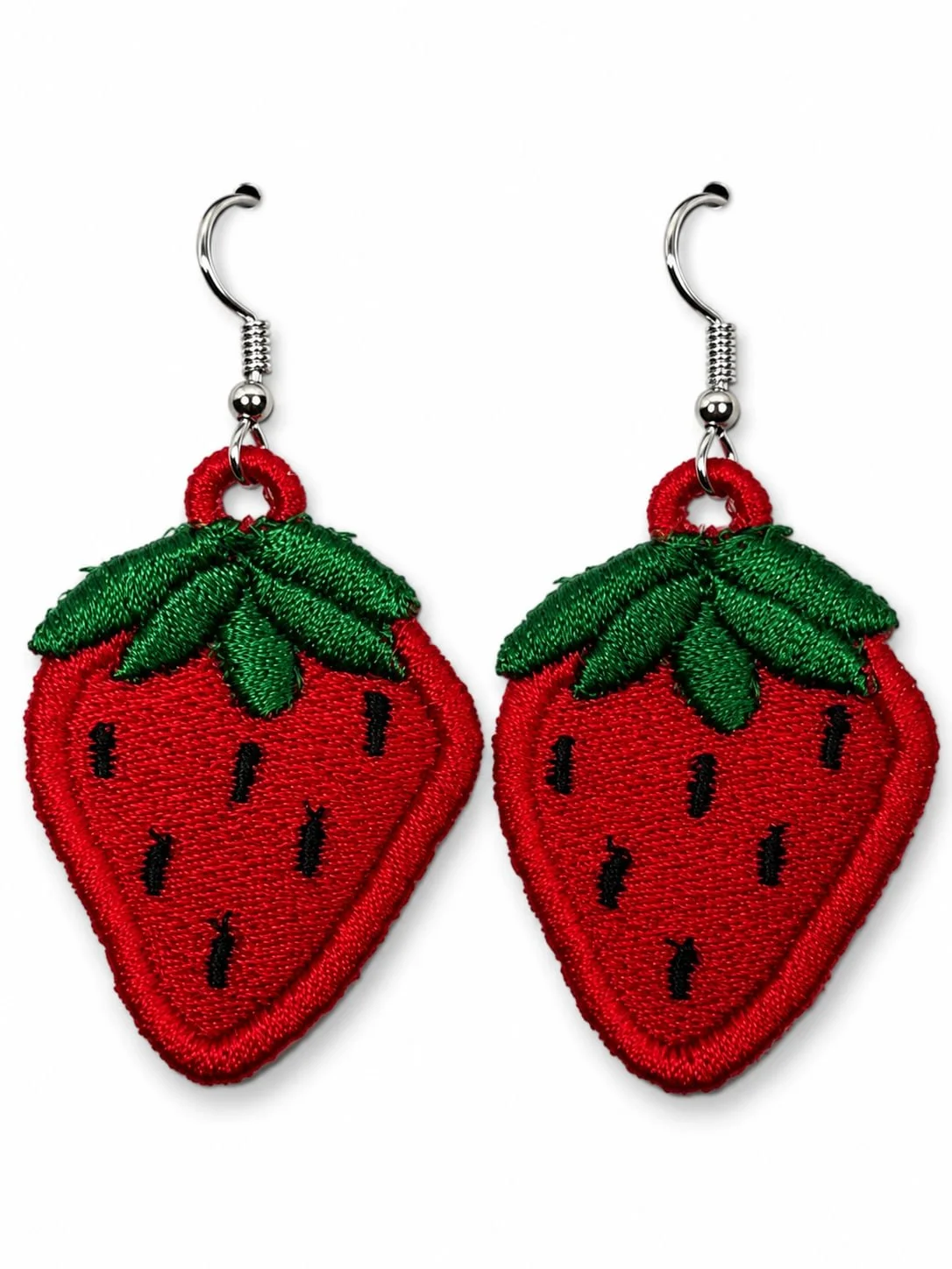 Free Standing Lace Strawberry Earrings