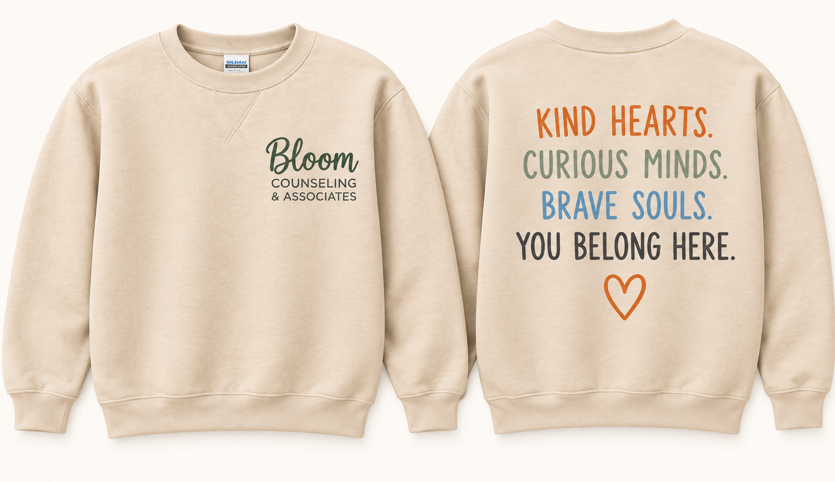 You Belong Here Youth Crewneck