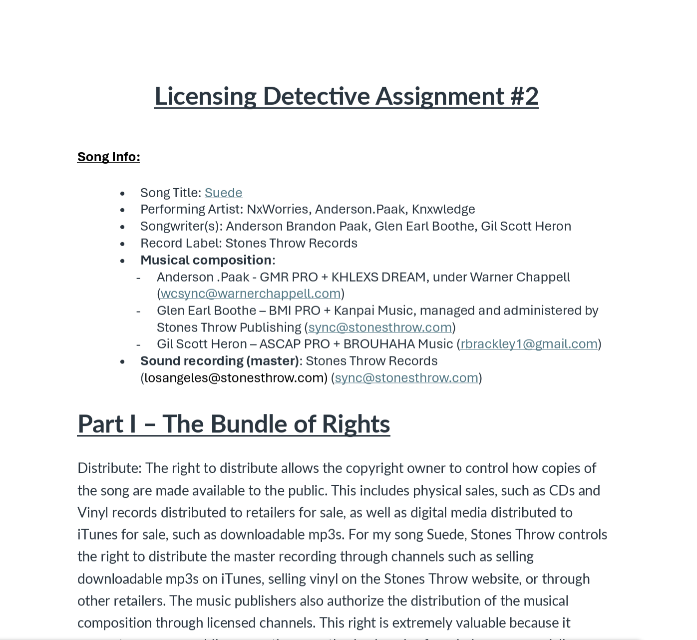 Exploiting & Protecting Copyright