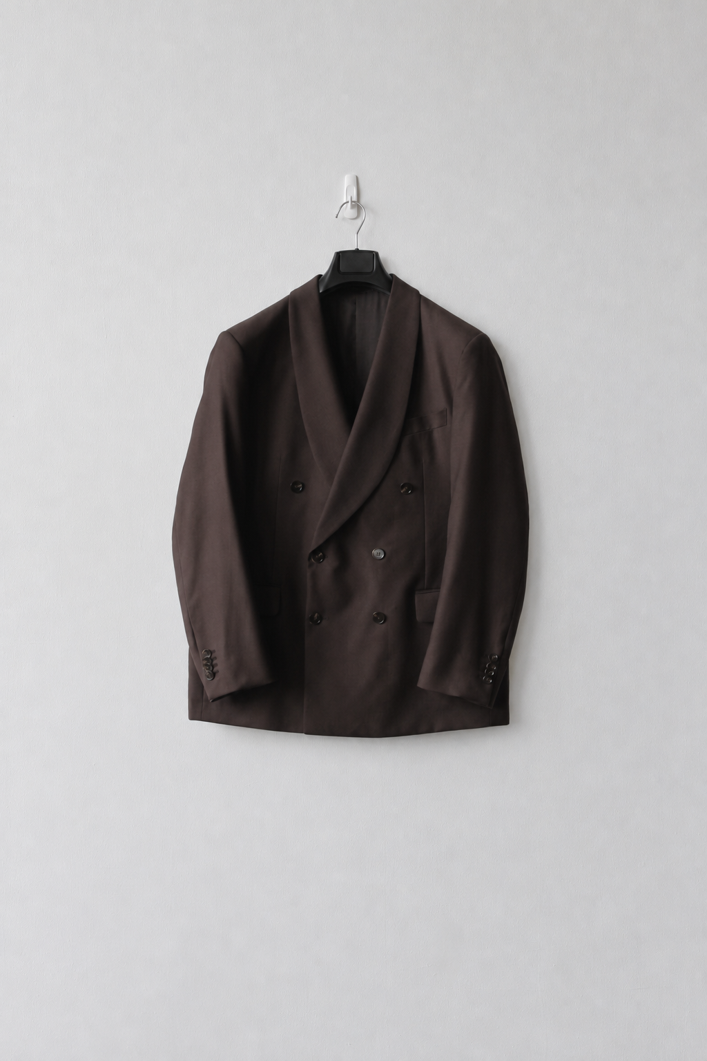 Double Breasted Shawl Collar Jacket