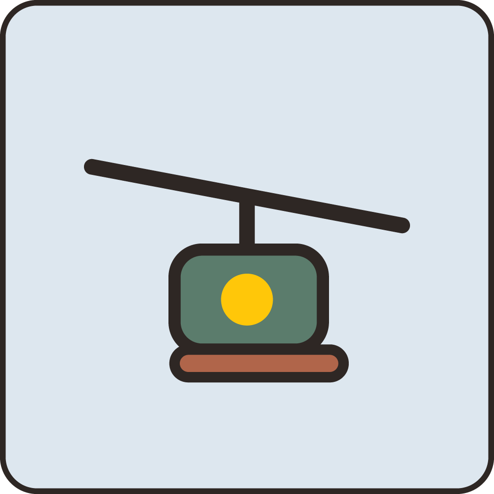 sports medicine square icon