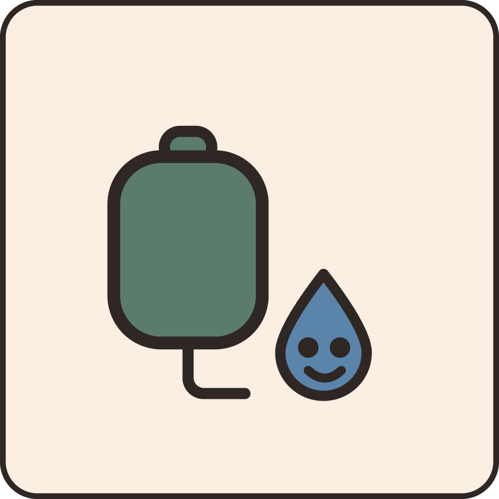 iv therapy square icon