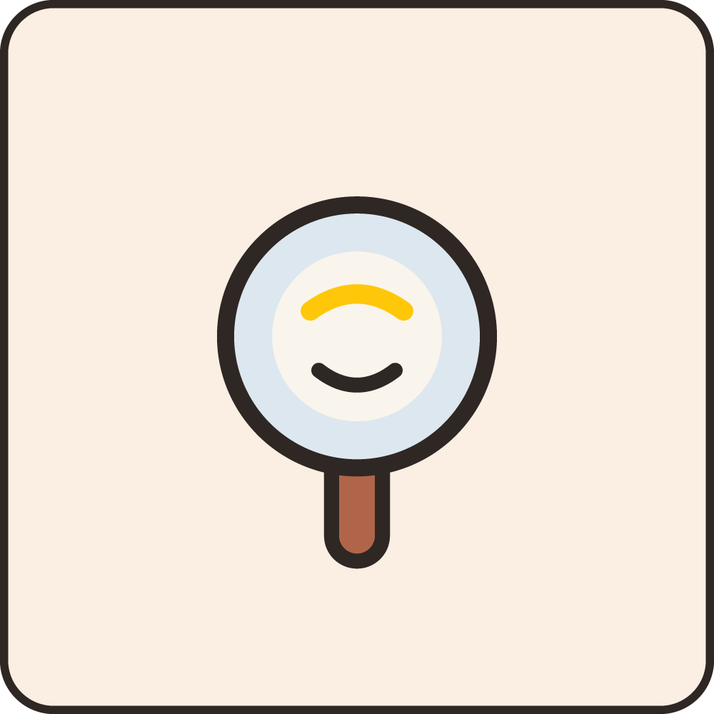 facial acupuncture square icon