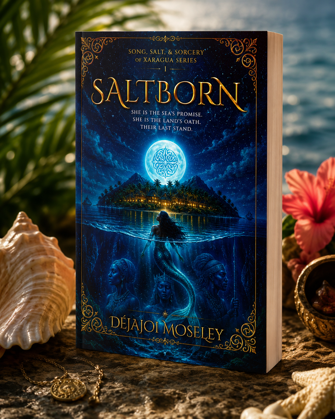 Saltborn | Song, Salt, & Sorcery of Xaragua Book 1 | Print Copy