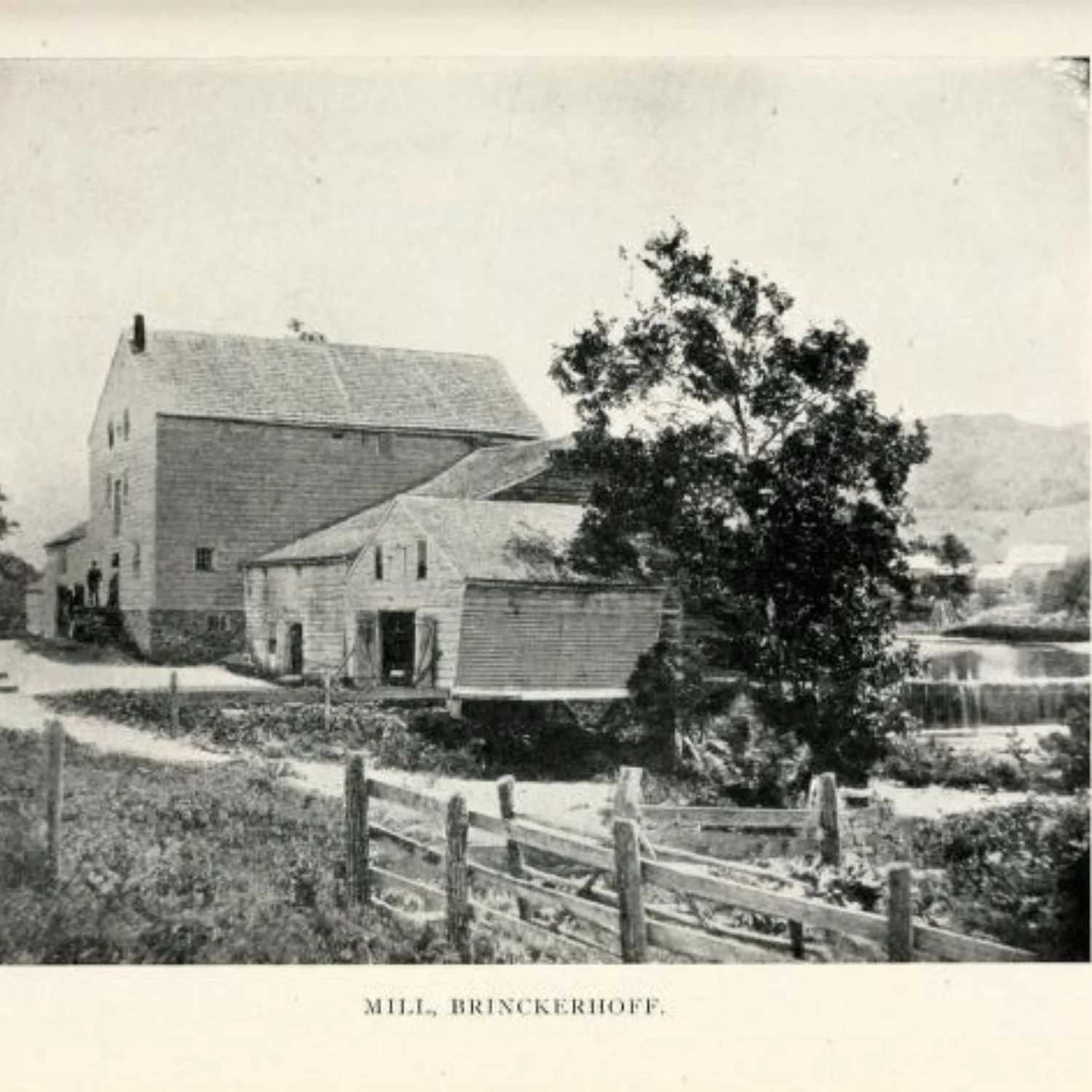 The Brinkerhoff Mill in Fishkill, NY after its rebuild in 1777