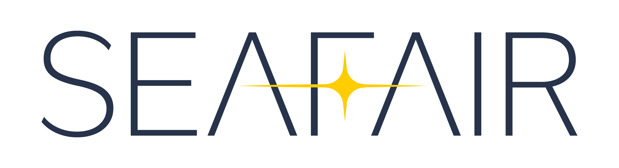 Star Trek logo with the word 'Star' in dark blue letters and a gold starburst in the middle.