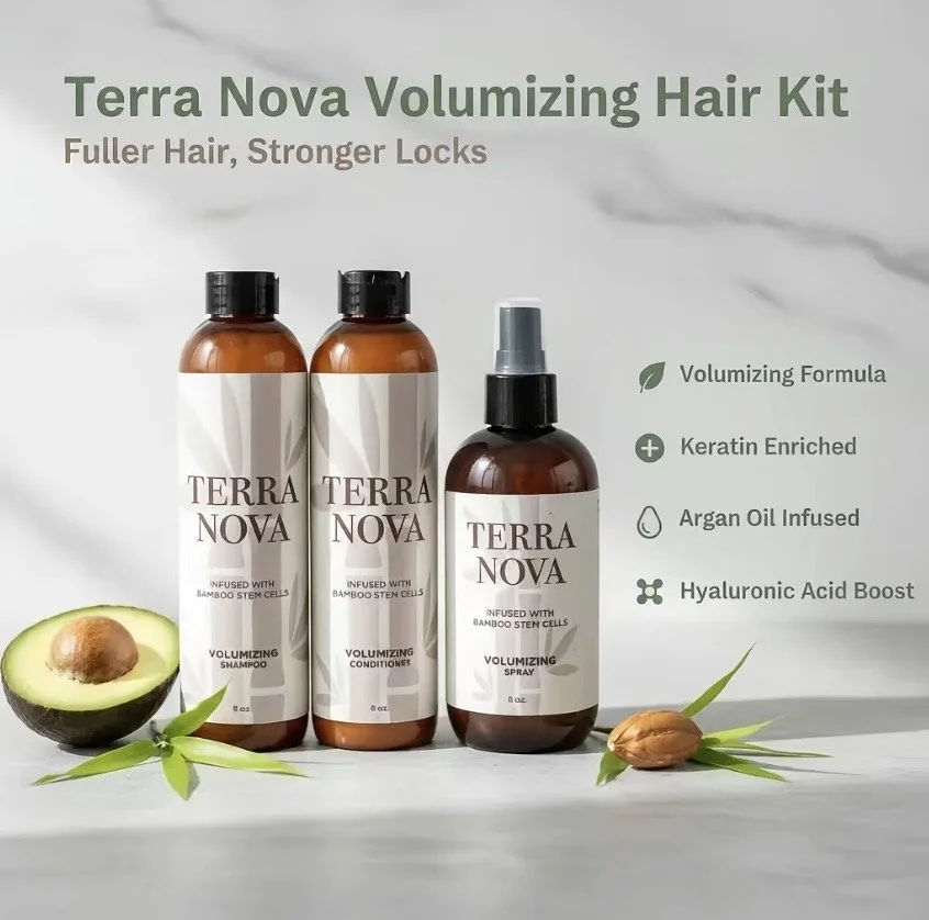 Volumizing 3-Step Haircare Kit