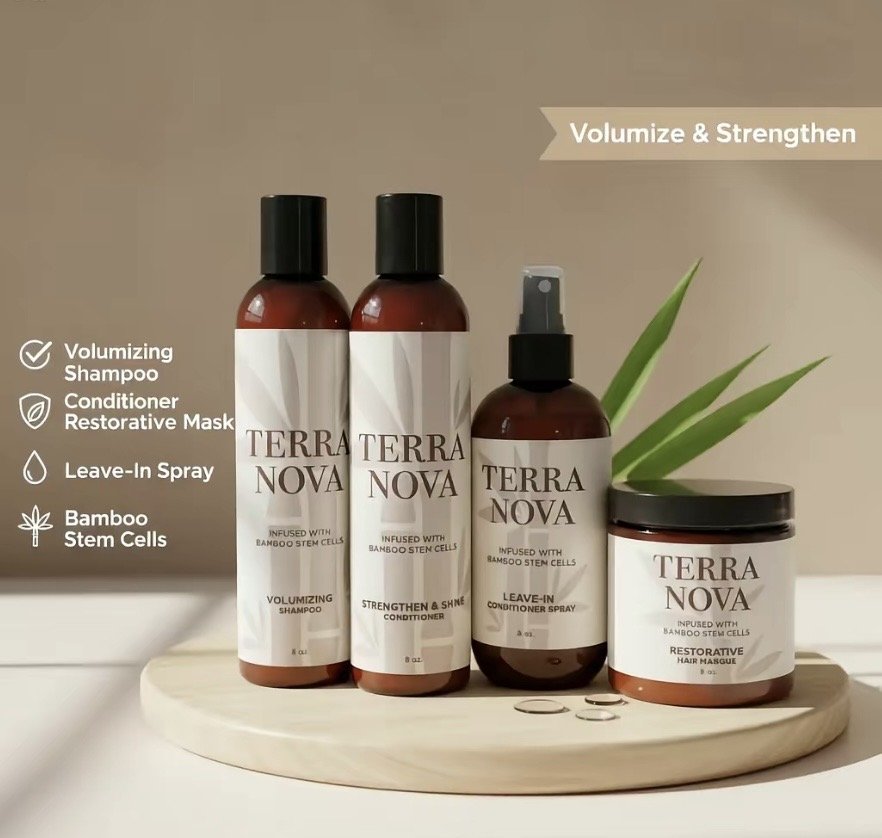 Volume Shampoo, Strength Condition, Hair Mask and Leave-In Spray Conditioner