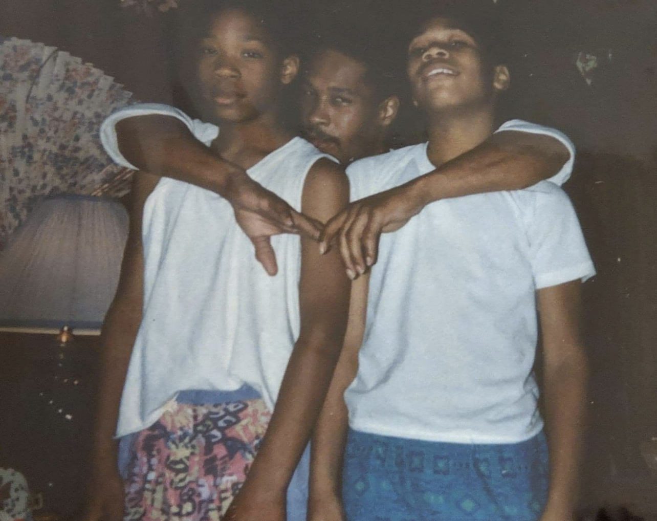 Arthur "Lil Man" Hayes and sons, Jamaal and Jason