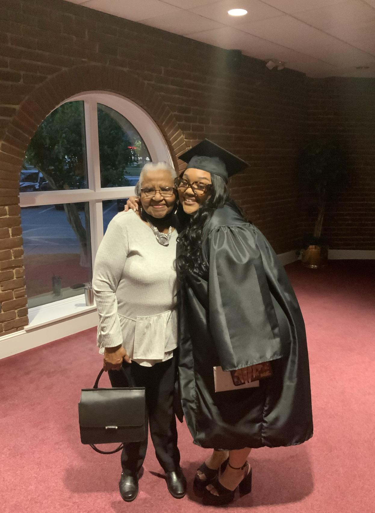 Lennie "OD" Daniel and Sharena Fox, Graduation 2023
