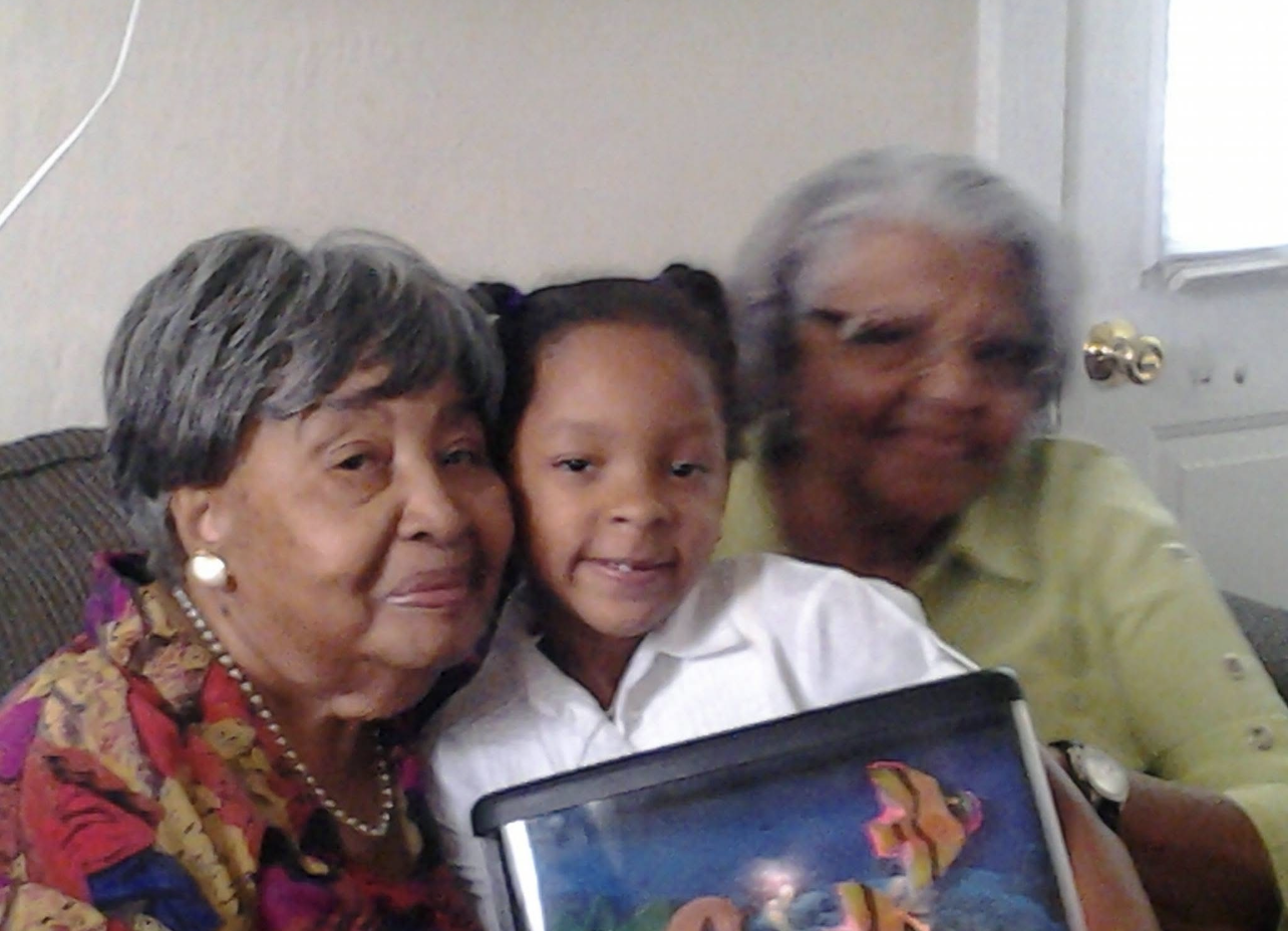 Erdie, Nevaeh Robinson and Lennie "OD," 2014