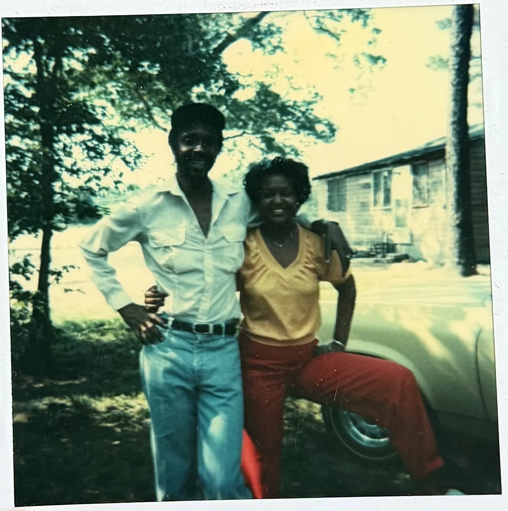 Siblings Thomas "Garner" Daniel and Glenda Fox