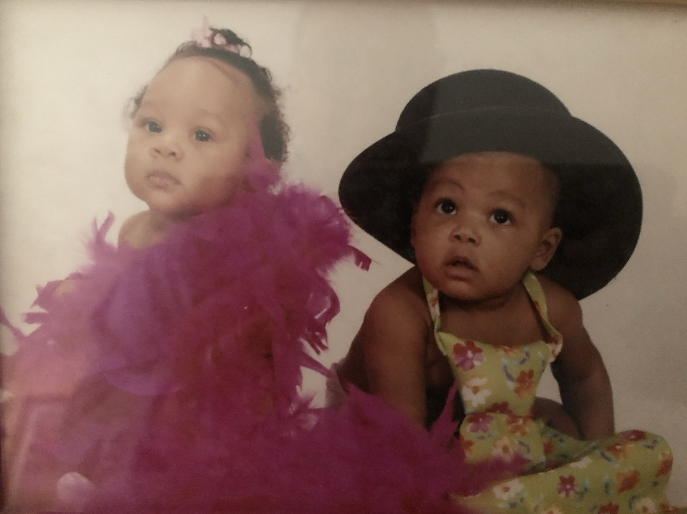 Sharena Fox and Kamari Scott, 2001