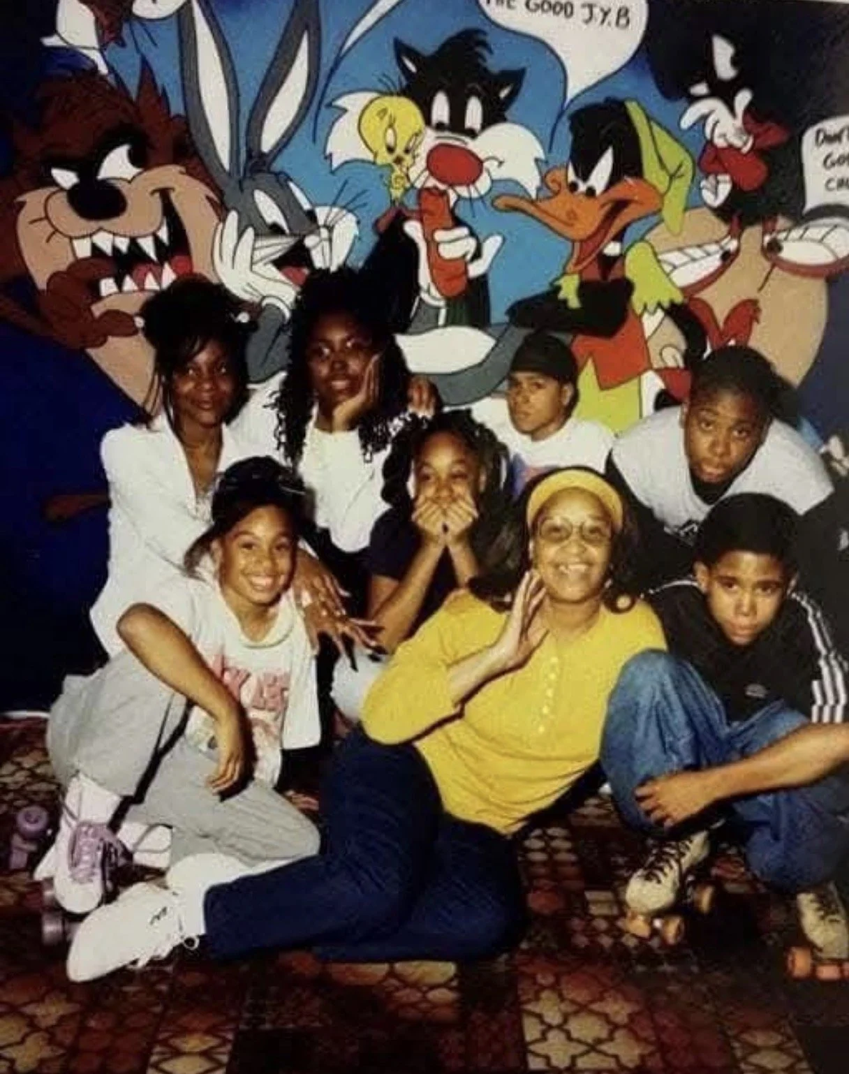 Janet "Reedy" and grandchildren