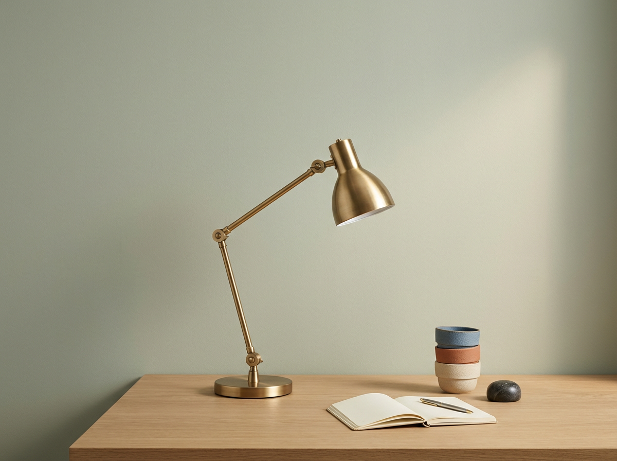 Brass Desk Lamp
