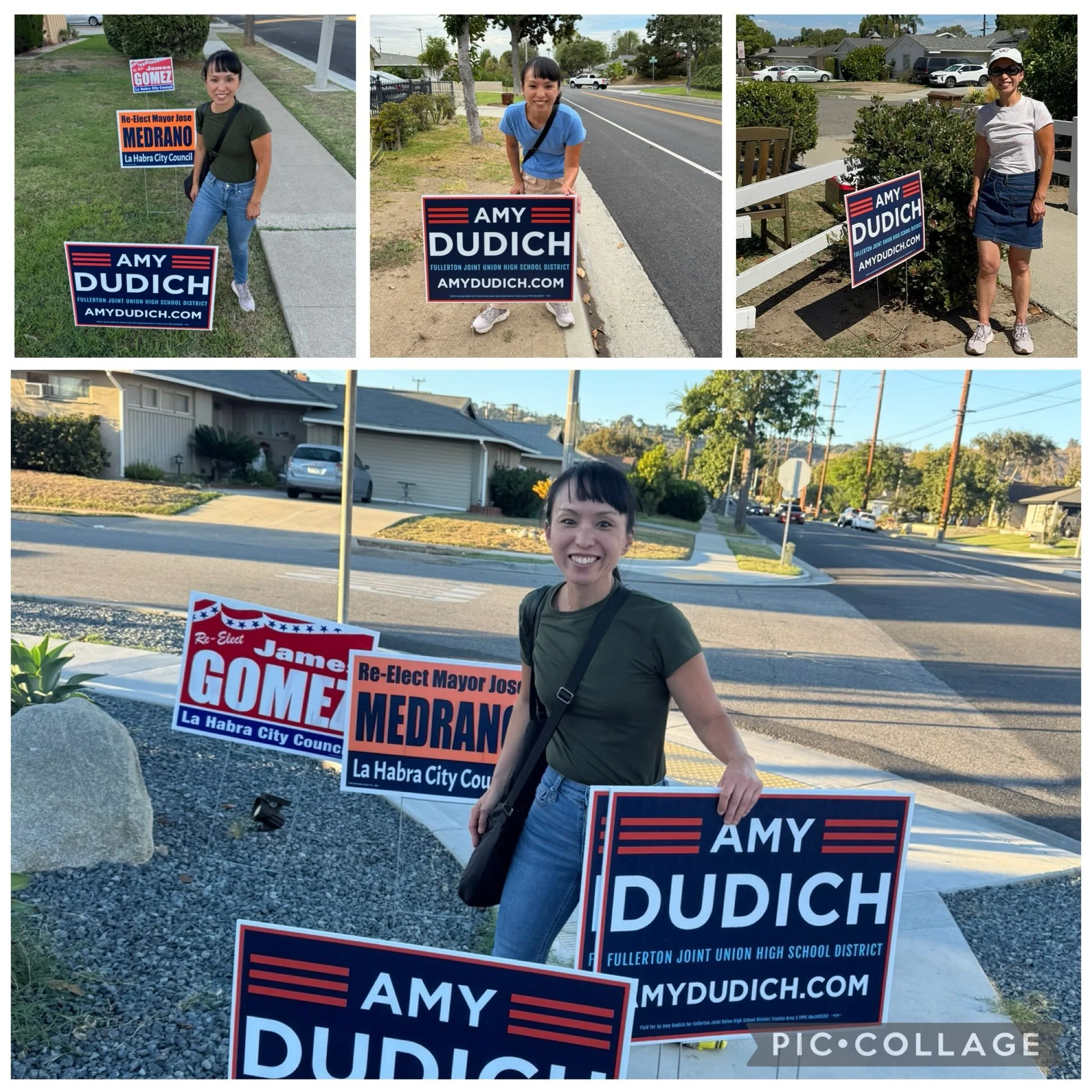 From extreme heat to overcast and sprinkling, I won&rsquo;t be deterred in knocking doors throughout Area 5 to discuss what the community wants from their Trustee. Today, Whittier, La Habra and Fullerton residents are showing their support to &ldquo;