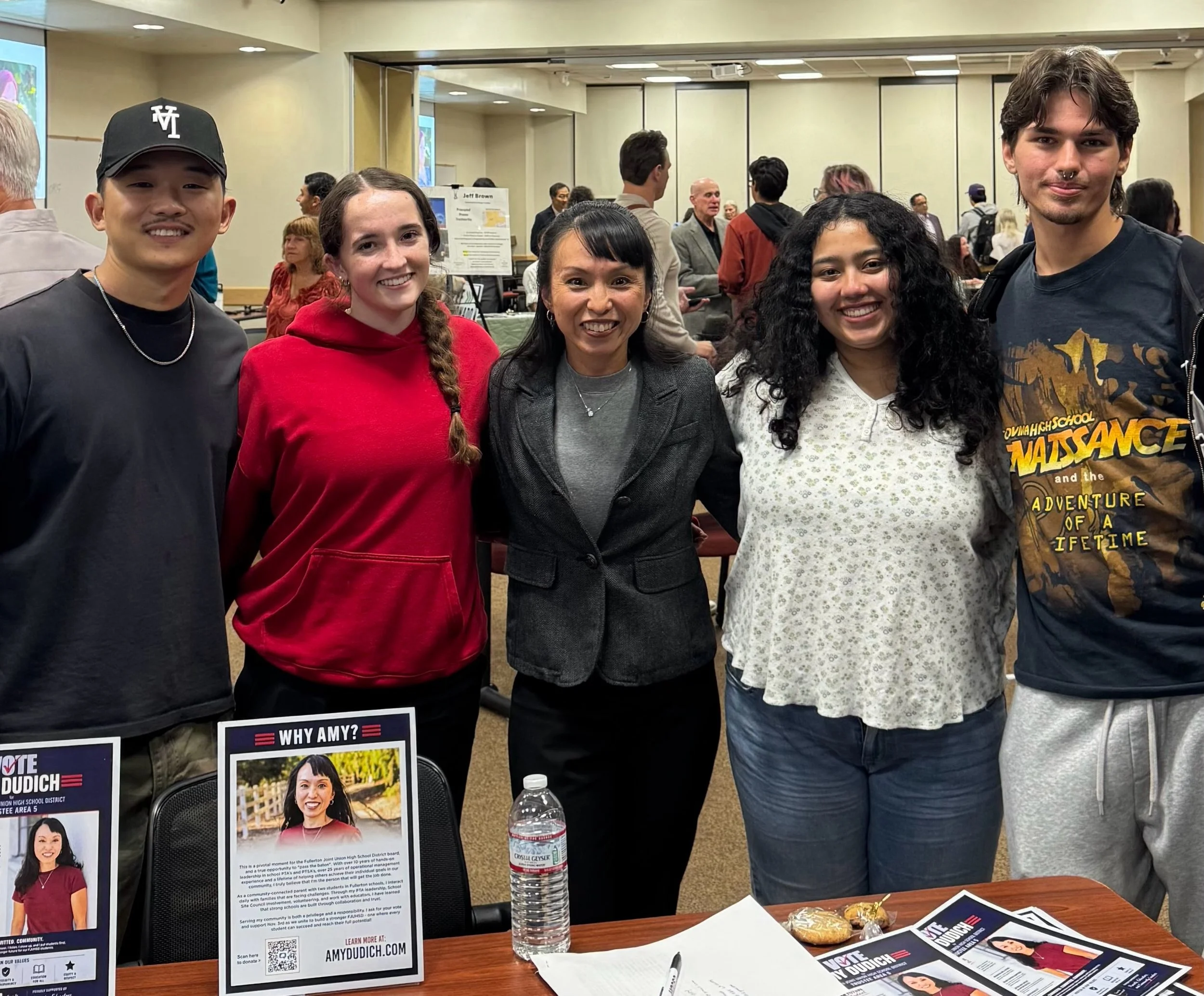 What an amazing night at the &ldquo;Meet the Candidates&rdquo; event at Fullerton College!  I loved meeting engaged students who are genuinely interested in getting involved, and support my campaign message that after 43 years of the same trustee in 