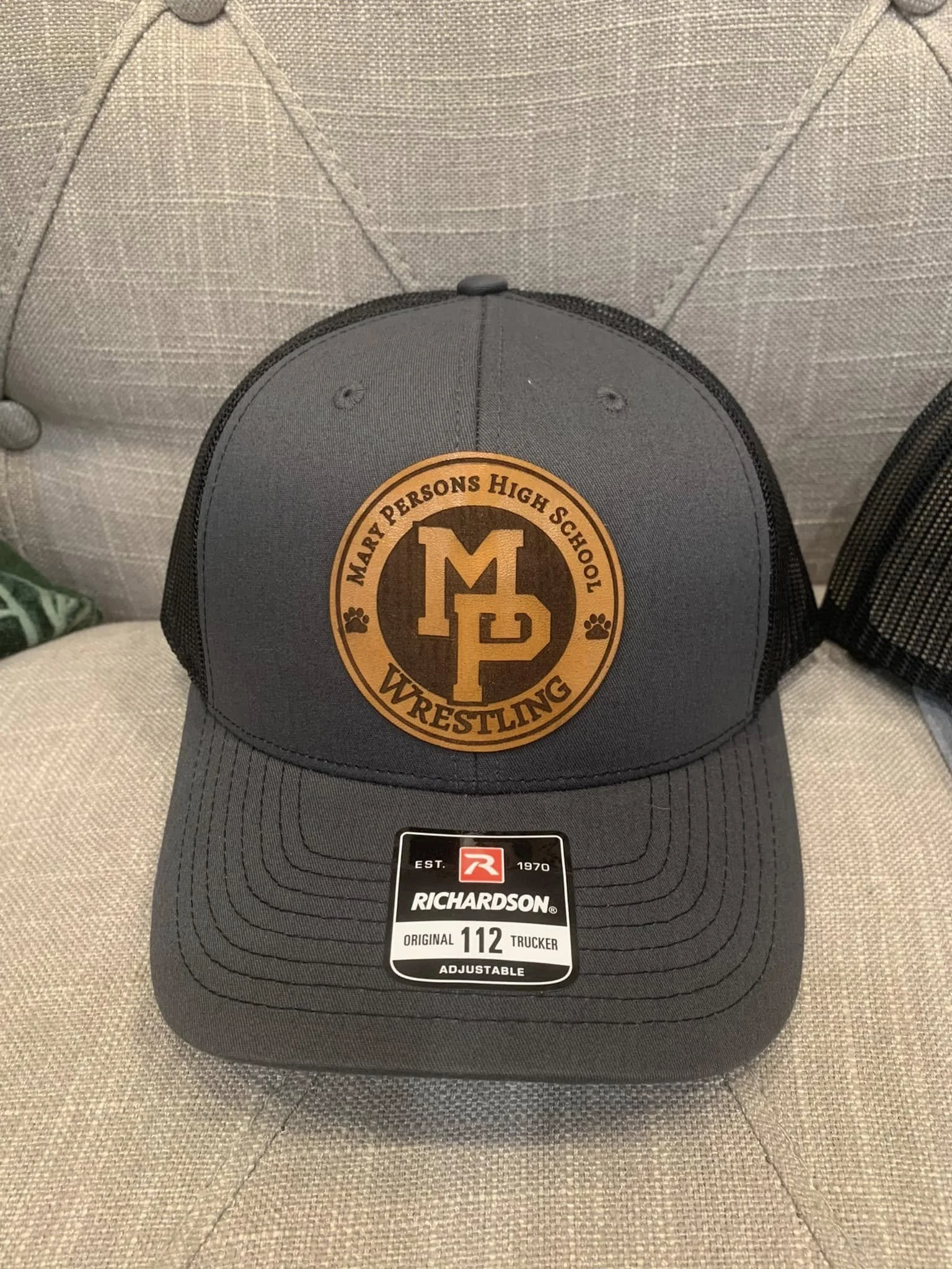 Leather Patch Hat