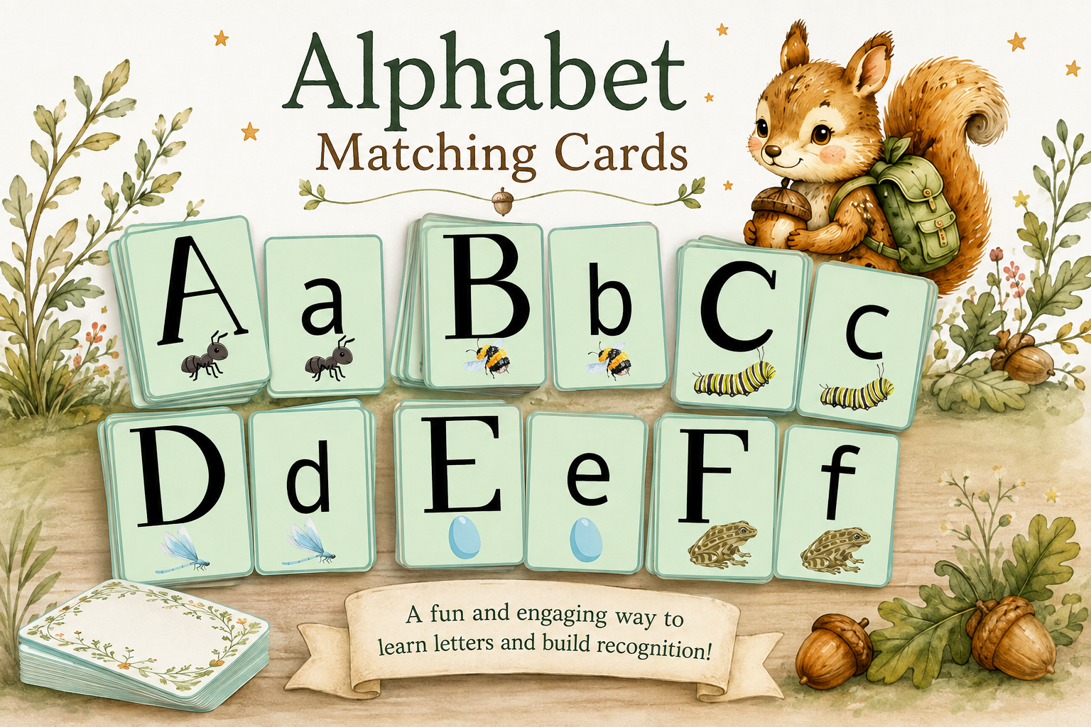 ABC matching cards display.png