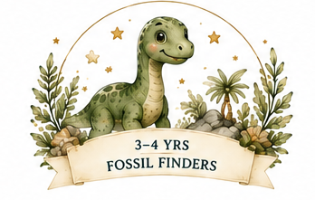 Fossil Finders (3-4yrs old)