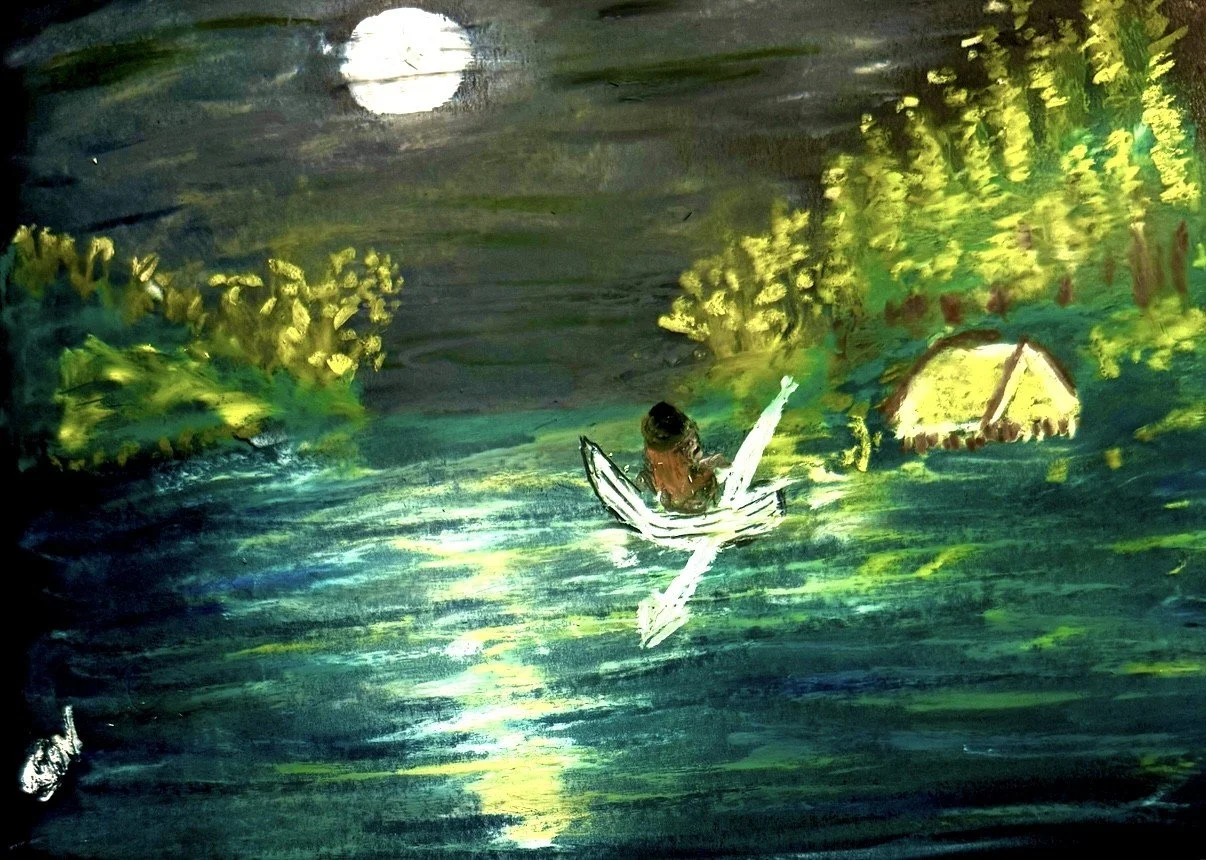 Under the moonlight