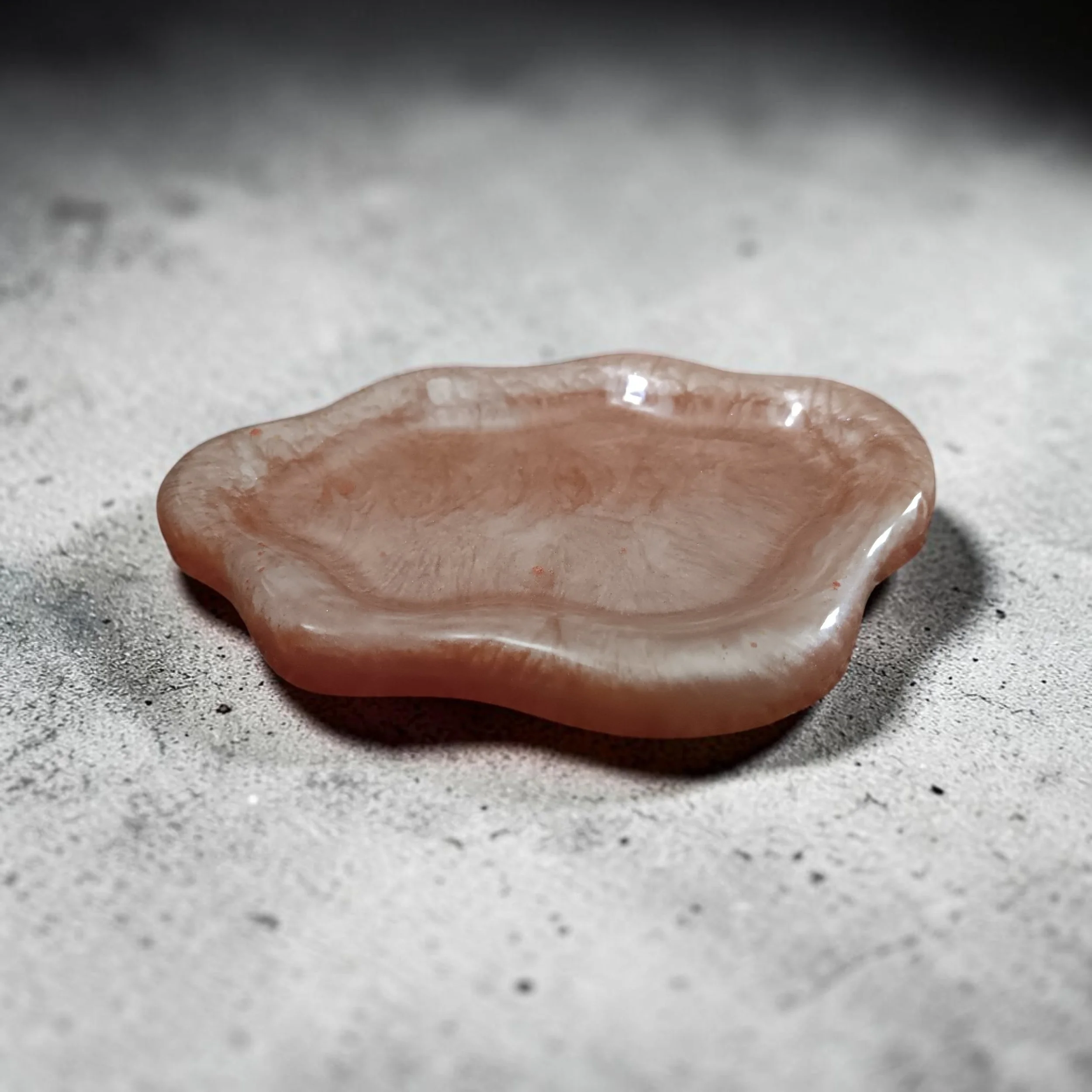 Peach Blossom Trinket Tray