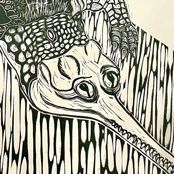 Sarah Howes Whitney, Gharial Crocodile