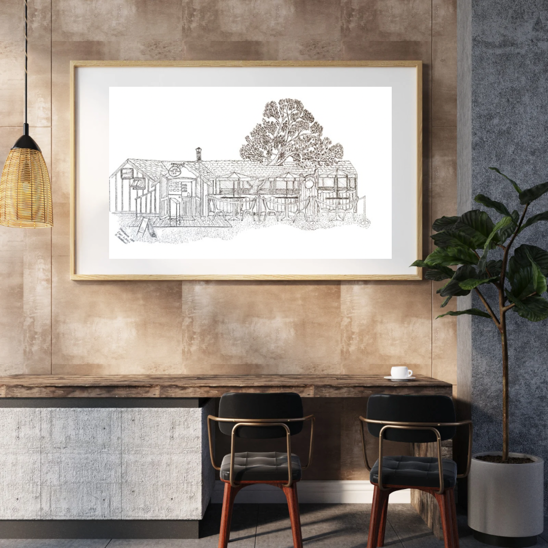 Tree House Cafe - Print