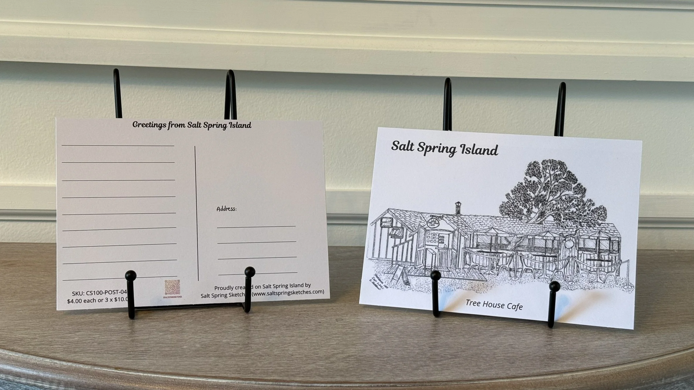 Postcard - Tree House Cafe