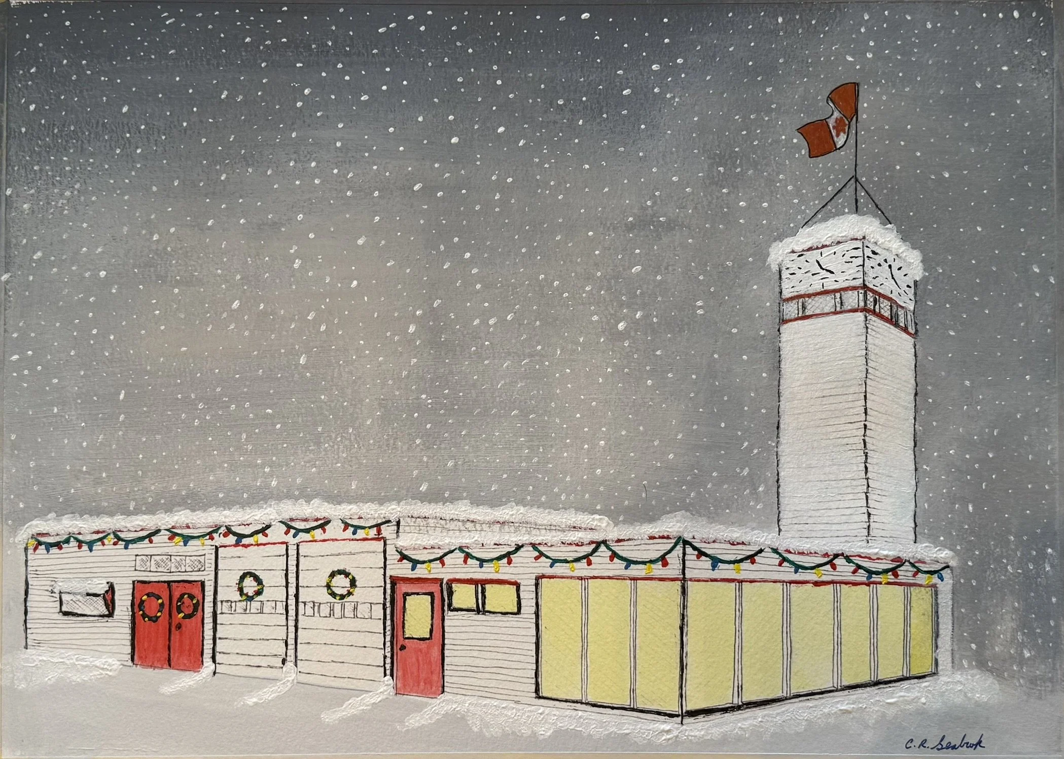 Print - Fire Hall #1