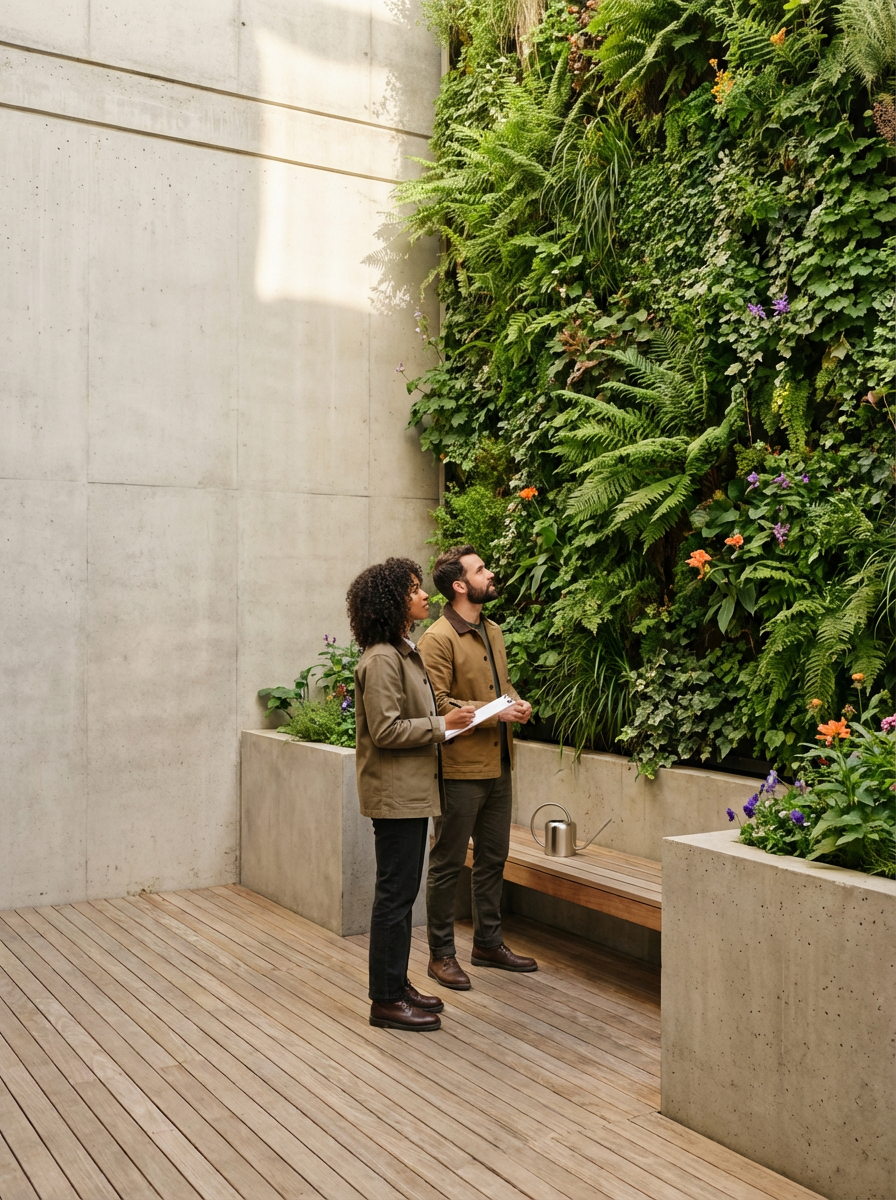 Vertical Garden Installation