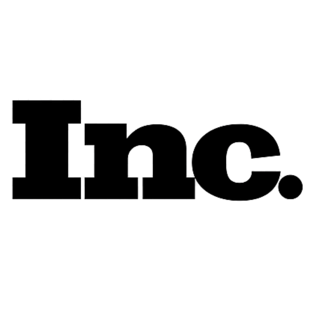 Black and white illustration of a logistics truck with the logo 'The Inc' on the side.