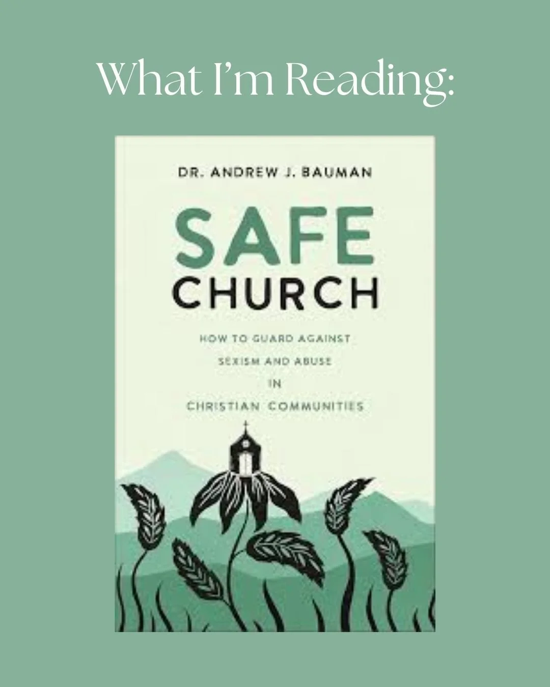 Dr. Bauman does not mince words as he calls out sexism and abuse in the church. It is really refreshing to see someone who is not shying away from the reality of the abuse epidemic in the church and who is invested in seeing the church change for the