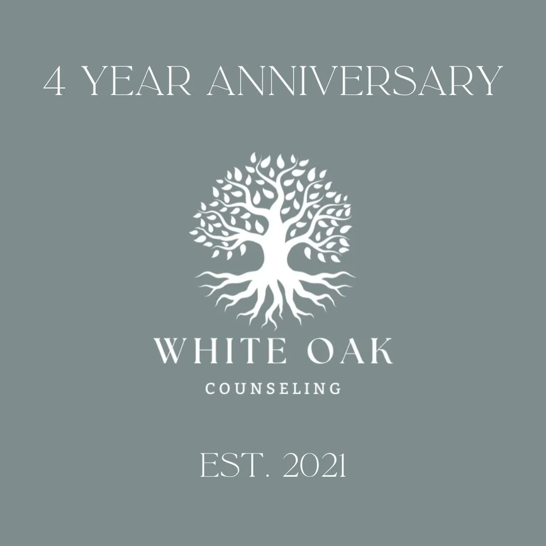 I can't believe it's been 4 years of coming along side my amazing clients and watching them grow. I am so thankful that I get to do my dream job. Here's to many more years of serving others through therapy!