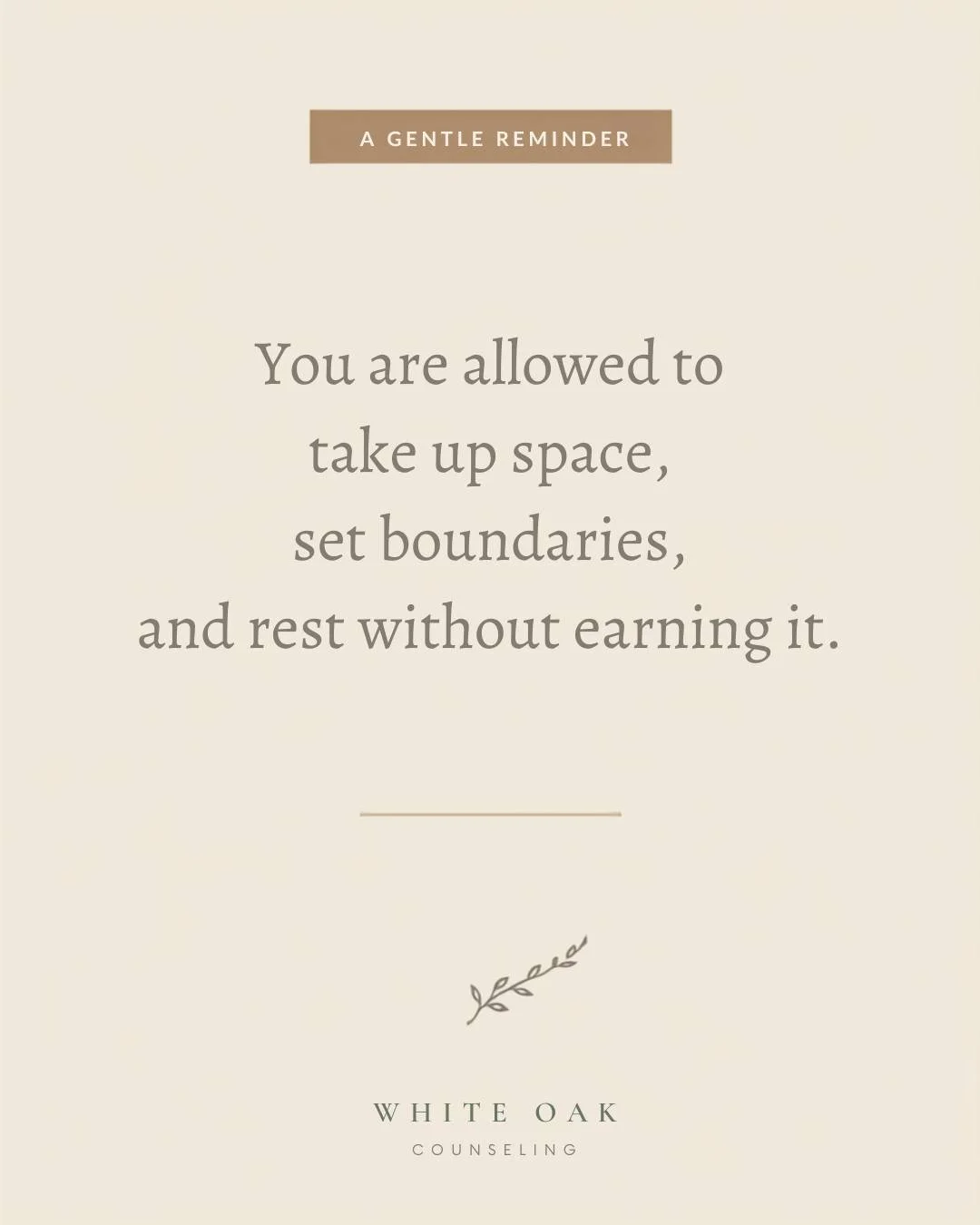 In case you needed permission