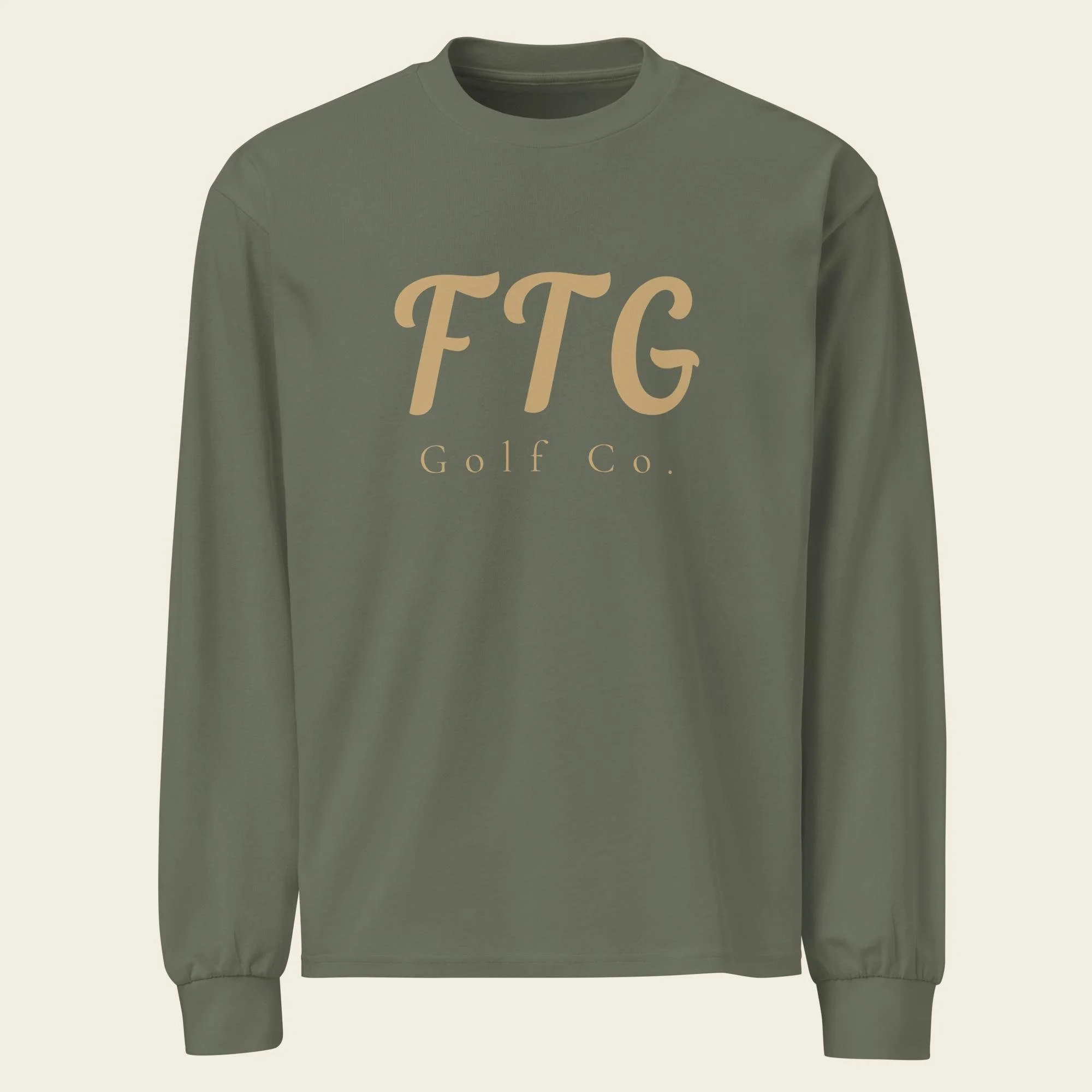 The FTG - Heavyweight Long Sleeve Shirt - Gold