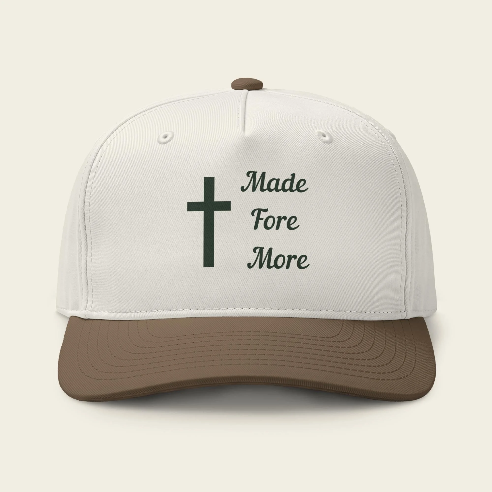 Made Fore More - Snapback Hat - Green