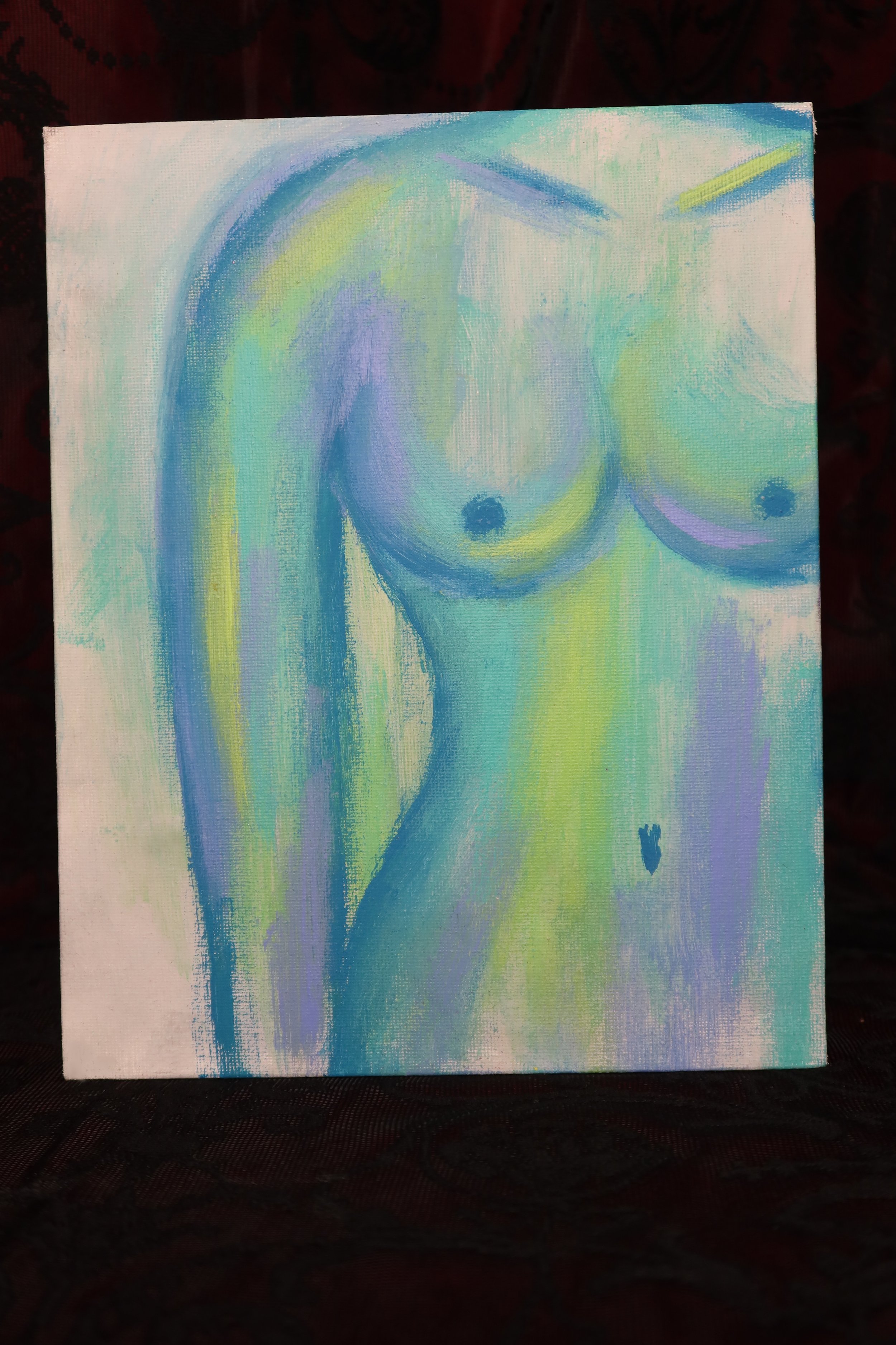 Nude in Blue