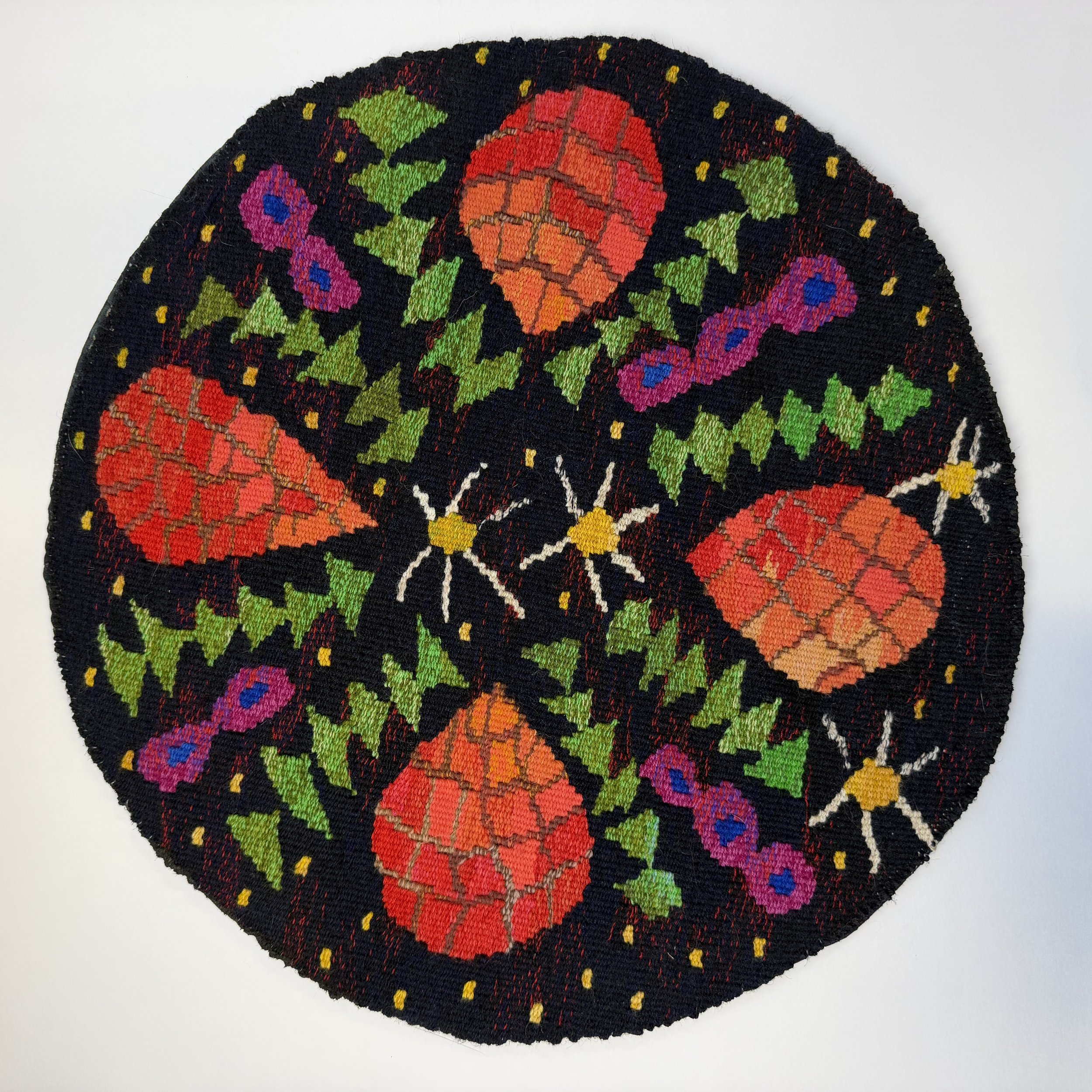 Woven tapestry by Dimity Kidston