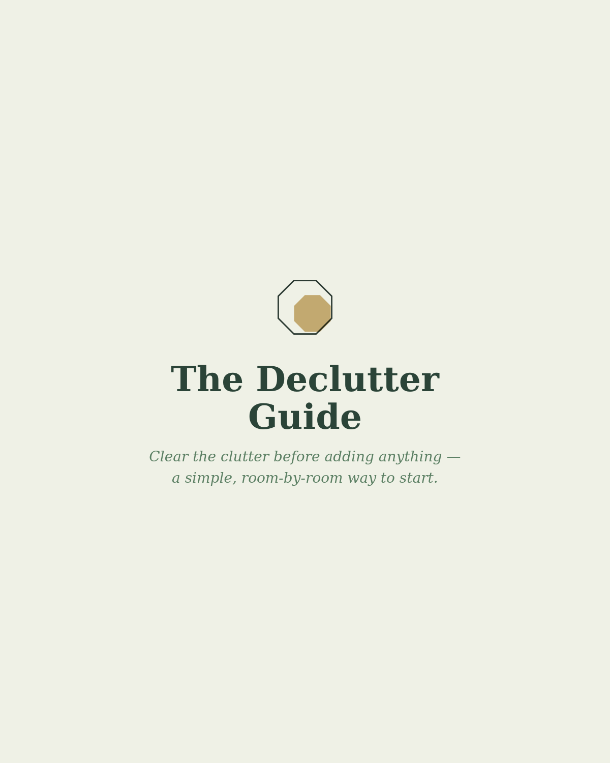 The Declutter Guide