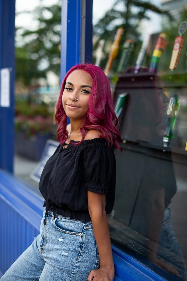 Ann Arbor high school senior photography