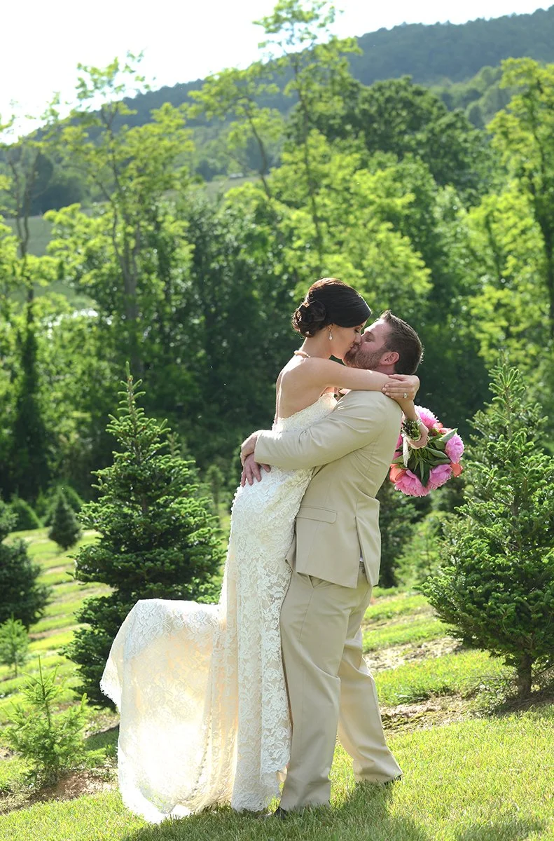 Photo from a wedding in Western North Carolina